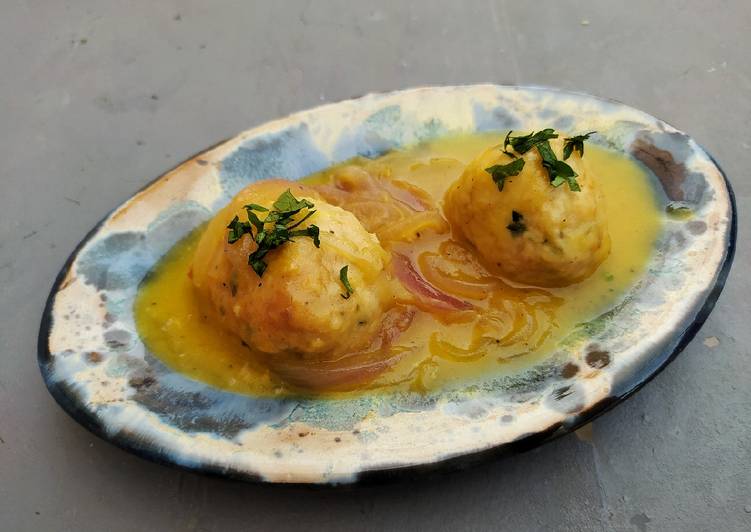 Albondigas de pollo a la naranja