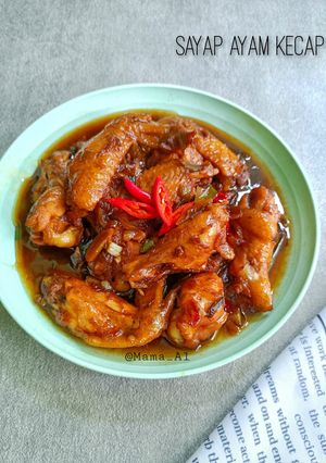 Foto resep Sayap Ayam Kecap