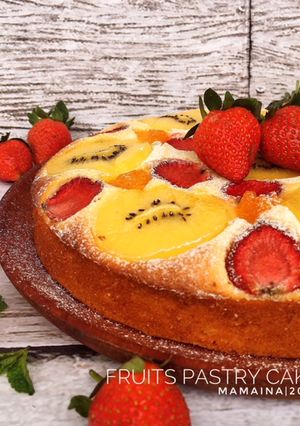 Foto resep Fruits Pastry Cake