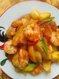 Udang saus asam manis