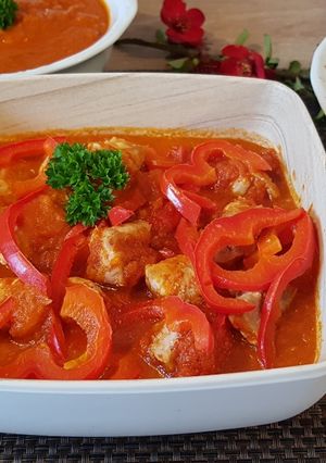 Une photo de Mijoté de porc au Paprika au Thermomix