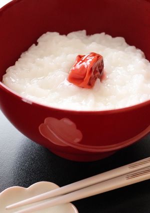 A picture of Healthy meal, Japanese rice porridge.