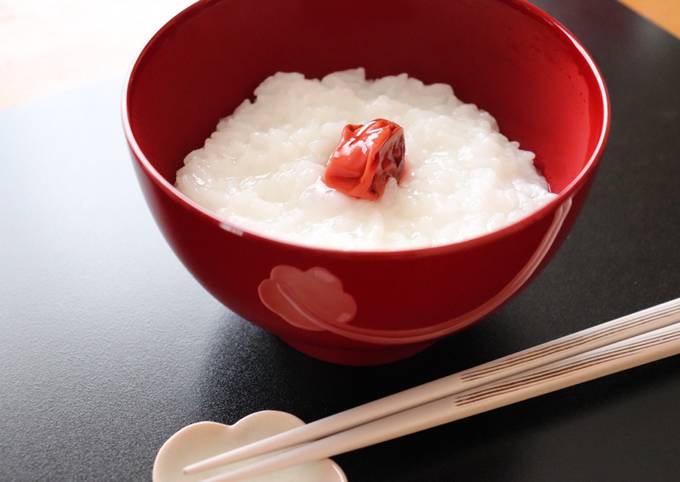 Step-by-Step Guide to Prepare Favorite Healthy meal, Japanese rice porridge