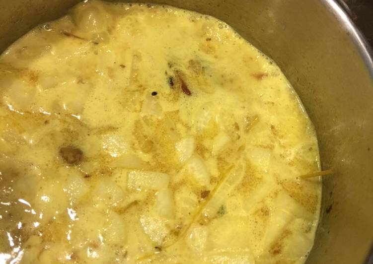 Cara Gampang Menyiapkan Soto Sapi Lobak Kuning- Beef and Radish Curry-Pressure cook, Enak