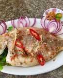 CÁ DIÊU HỒNG HẤP MUỐI ỚT