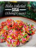 Bola cokelat sisa (Khong Guan)