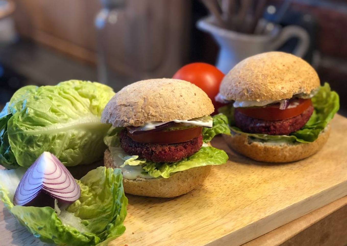 Hamburguesas de garbanzos