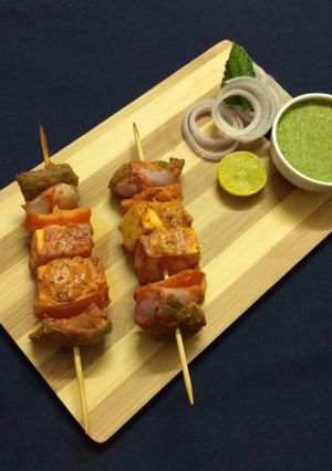 A picture of Paneer tikka.