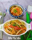 Mì xào xá xíu