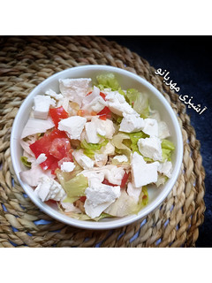 عکسی از دستور سالاد کاهو کلم و پنیر