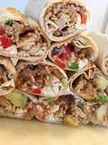 Shredded Chicken Burritos