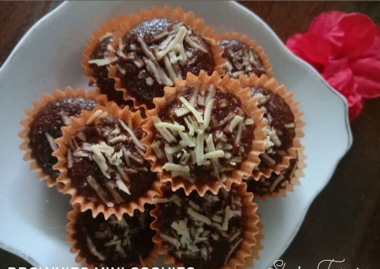 Brownies Mini Cup Cookies