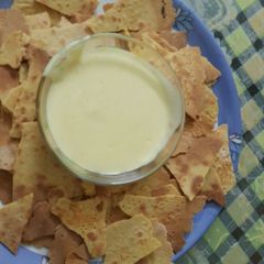 Oil free Nachos Corn chips A picture of Oil free Nachos Corn chips.