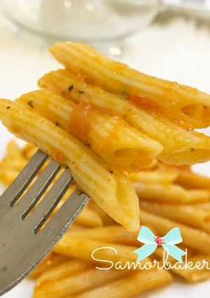 صورة لوصفة مكرونة أسرع سريع🍝