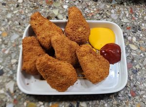 Una foto de Patitas de pollo caseras!! - Nuggets - Bocaditos - Formitas 🍗