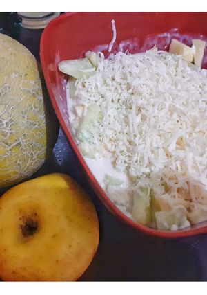 Foto resep Salad Buah Sederhana