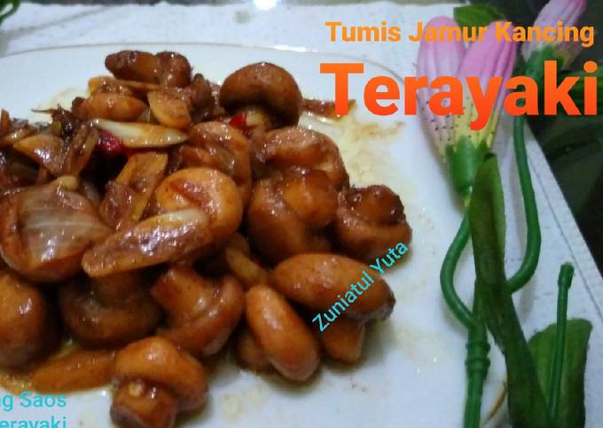 Resep Tumis Jamur Kancing Teriyaki Anti Gagal