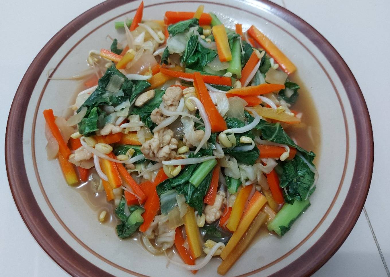 Yasai Itame (tumis sayur jepang)