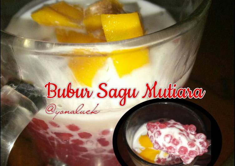 Bubur Sagu Mutiara