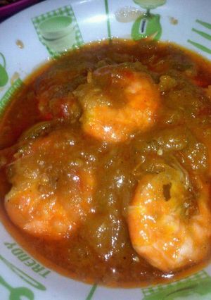 Foto resep Udang asam manis pedas simpel