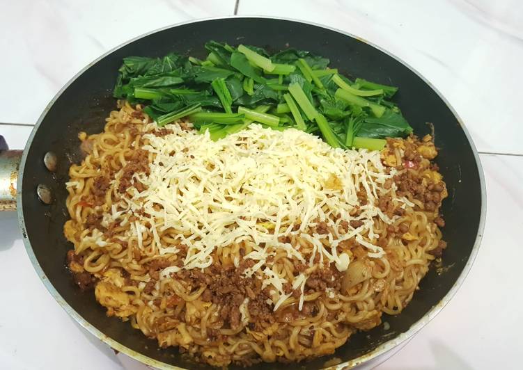 Mie goreng barbeque