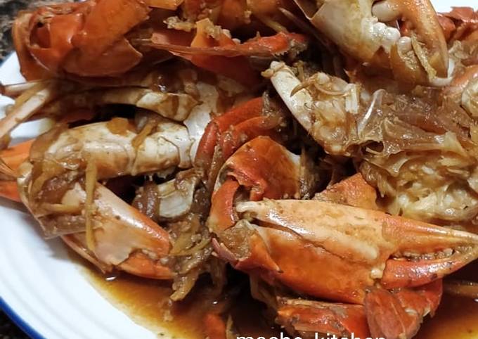 Kepiting saus Tiram ala Mama