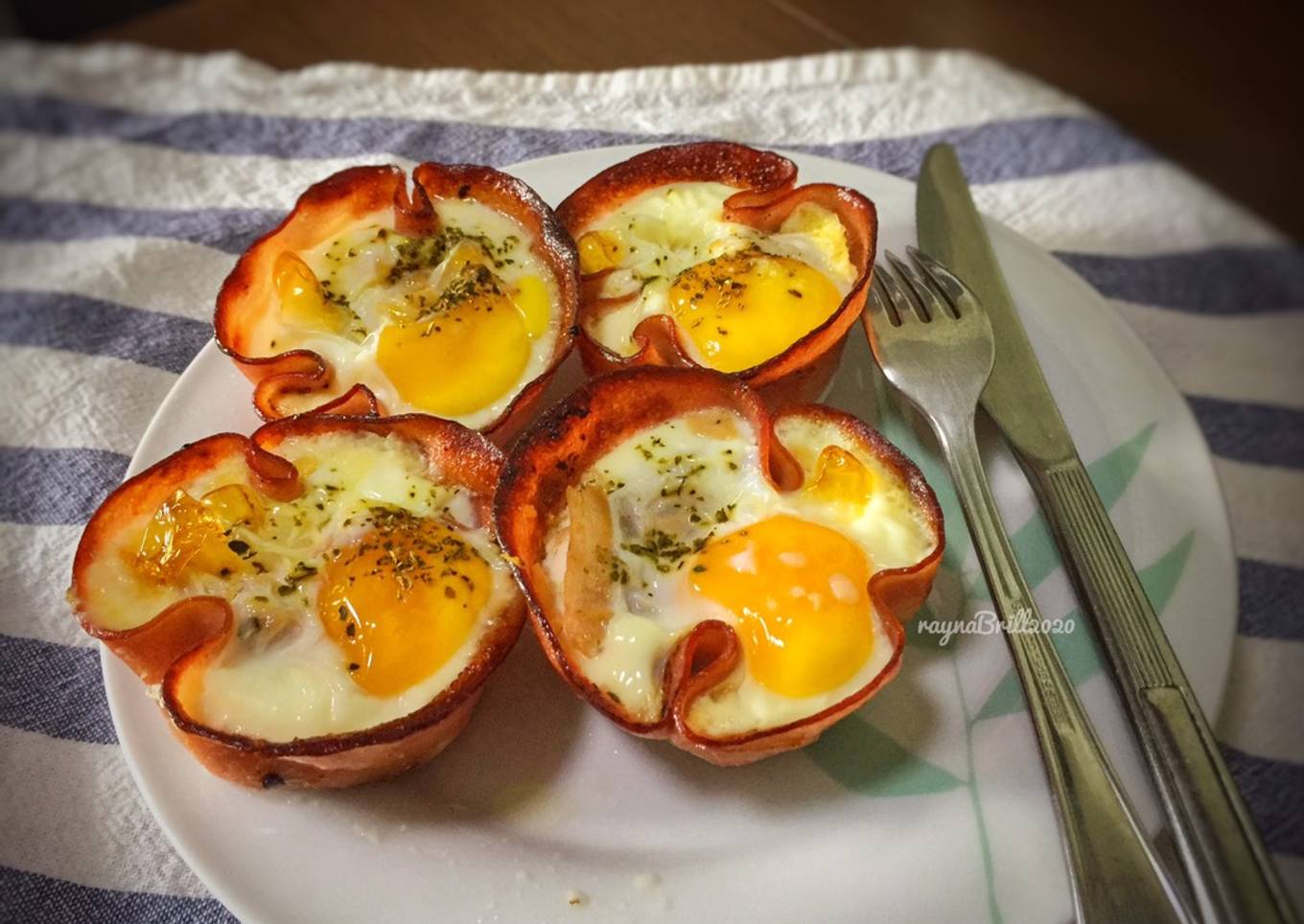 A pouch of sunshine eggs