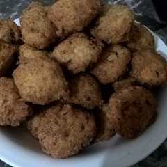 A picture of Croquetas de trigo burgol y arroz con vegetales!.