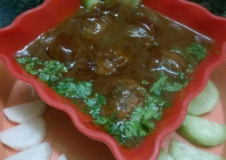 Recipe of Super Quick Homemade Manchurian