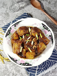 Foto resep Semur Kentang Telur Manis