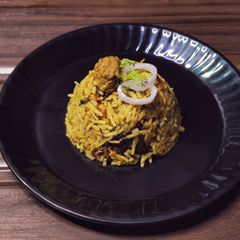 Soya Chunks Pulao A picture of Soya Chunks Pulao.