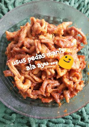 Foto resep Usus pedas manis