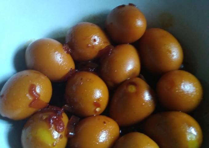 Cara Membuat Pindang telur puyuh Rumahan