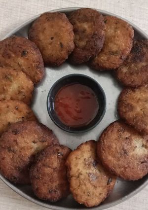 A picture of Radish (Mooli)vada.