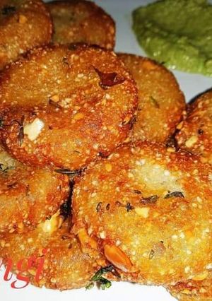 A picture of Instant Sabudana Vada.