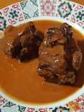 Rabo de toro en salsa