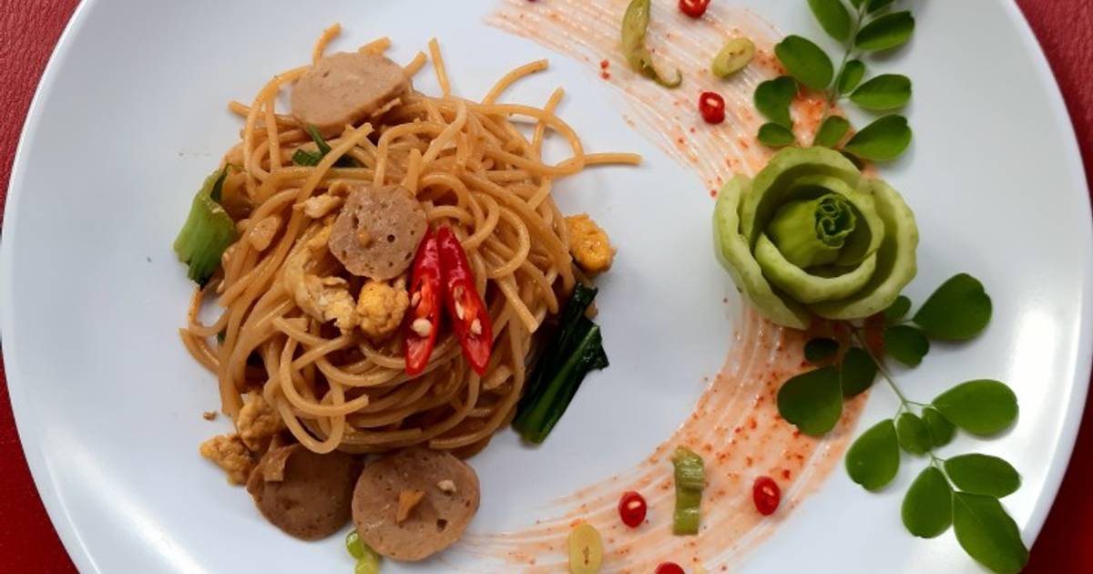 233 resep spaghetti goreng simple enak dan mudah - Cookpad