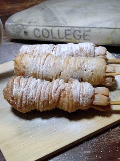 Foto resep Churros corn dog,Tanpa mixer