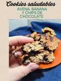 Cookies Saludables de Avena, Banana y Chips de chocolate (en Flip)