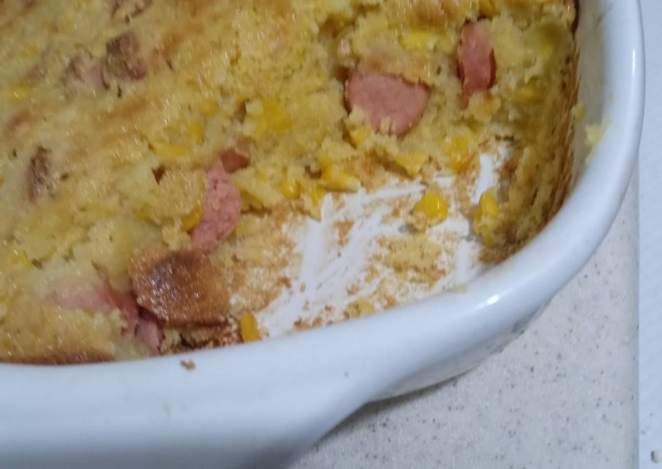 Corn Dog Casserole