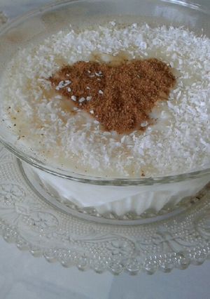 صورة لوصفة رز بحليب على طريقتي 😊