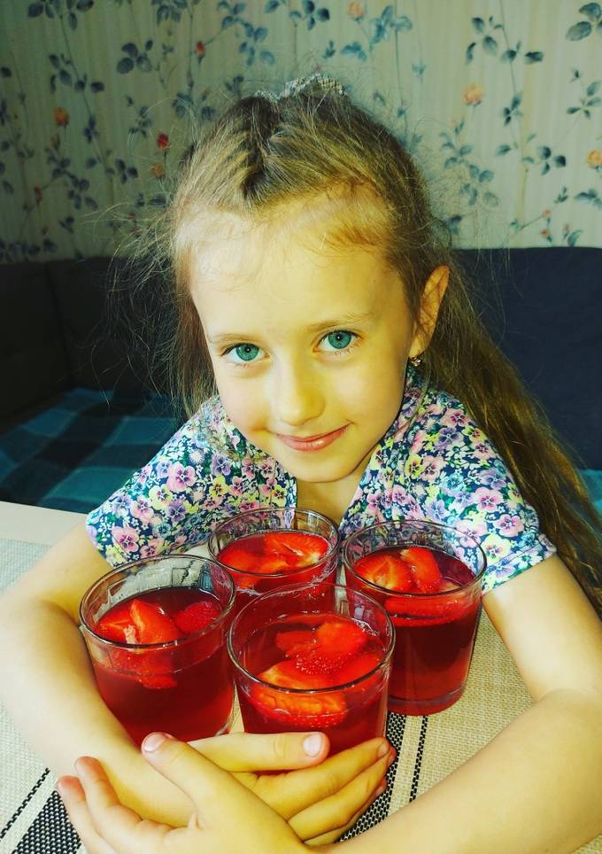Полуничне желе 🍓