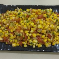 Corn chaat A picture of Corn chaat.