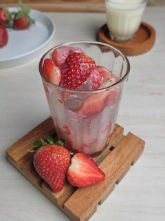 Foto resep Strawberry Kocok