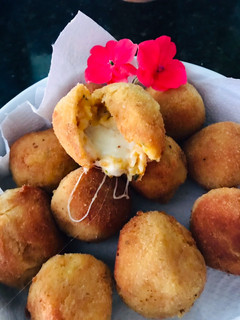 Una foto de Bombas de Calabaza y Provolone ♥️