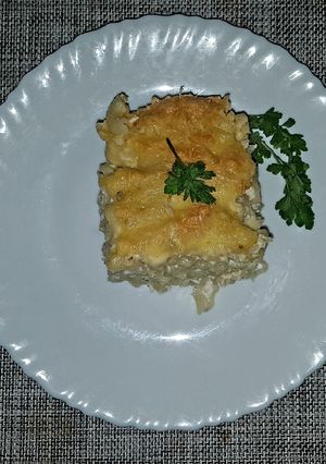 Sajtkrémes sült tészta recept fotója