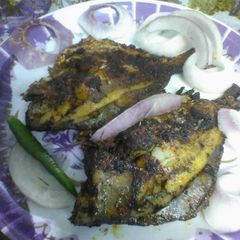 A picture of Tandoori pomfret.
