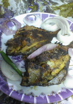 A picture of Tandoori pomfret.