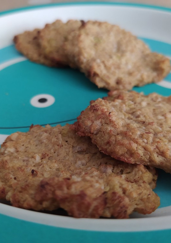 Una foto de Galletas de calabacín-avena-frutos secos