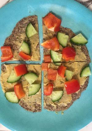 A picture of Pita Pizza.